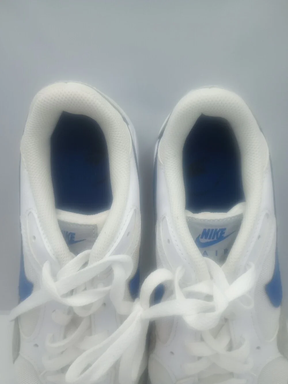 Nike Air Max SC CW4555-101 White /Game Royal-Wolf Grey Blue Men's Shoes Size 8.5